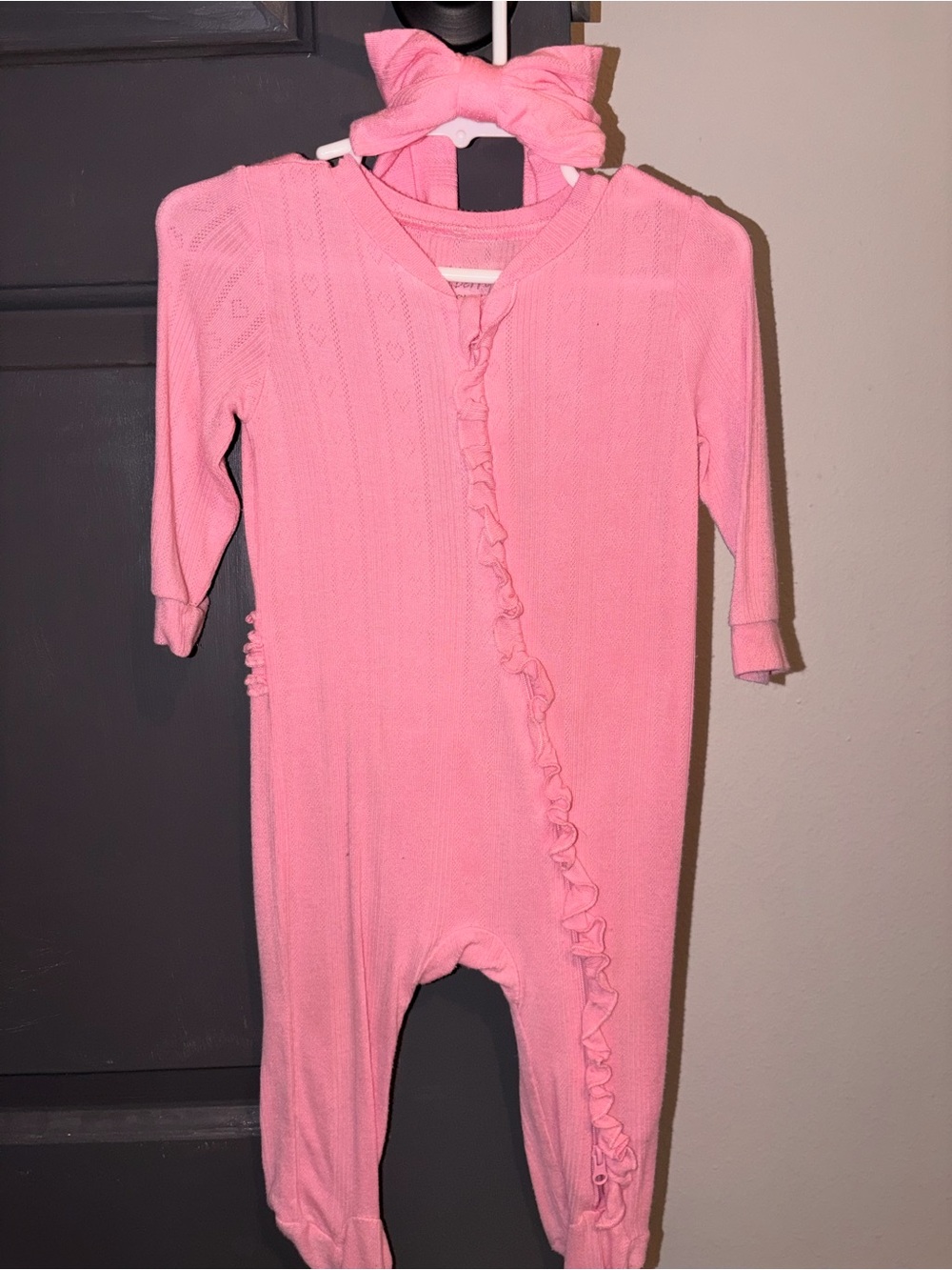 Milkberry footed pjs 6-9M